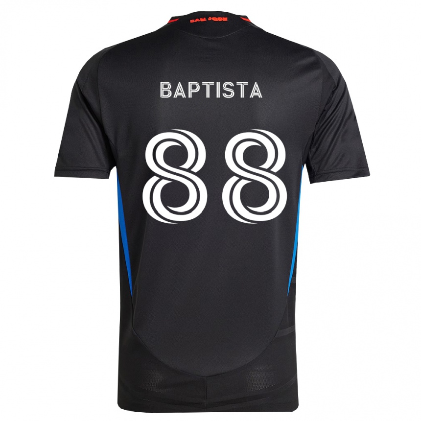 גברים כדורגל Diogo Baptista #88 כחול לבן שחור ג'רזי ביתית 2026/27