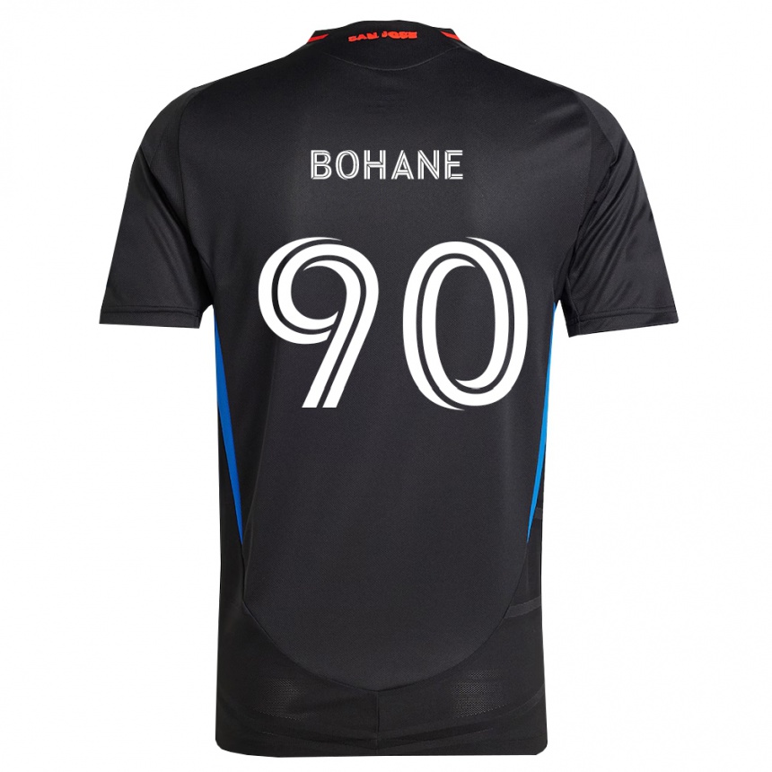 גברים כדורגל Zach Bohane #90 כחול לבן שחור ג'רזי ביתית 2026/27