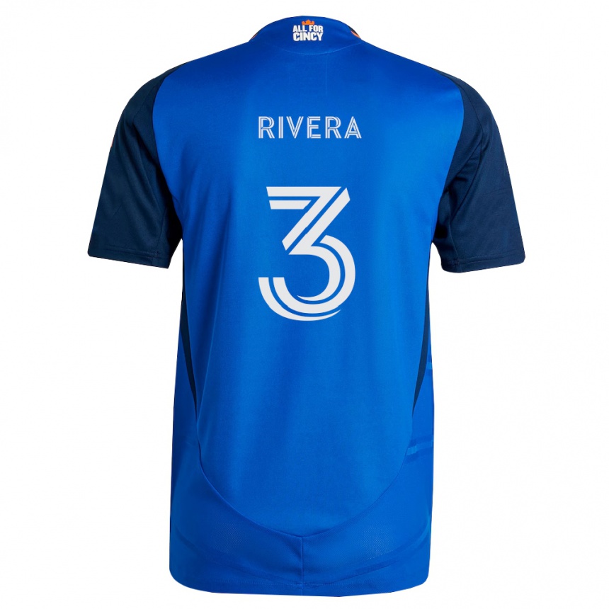 גברים כדורגל Nicholas Rivera #3 כחול מלכותי כתום ג'רזי ביתית 2026/27 גברים כדורגל Nicholas Rivera #3 כחול מלכותי כתום ג'רזי ביתית 2026/27