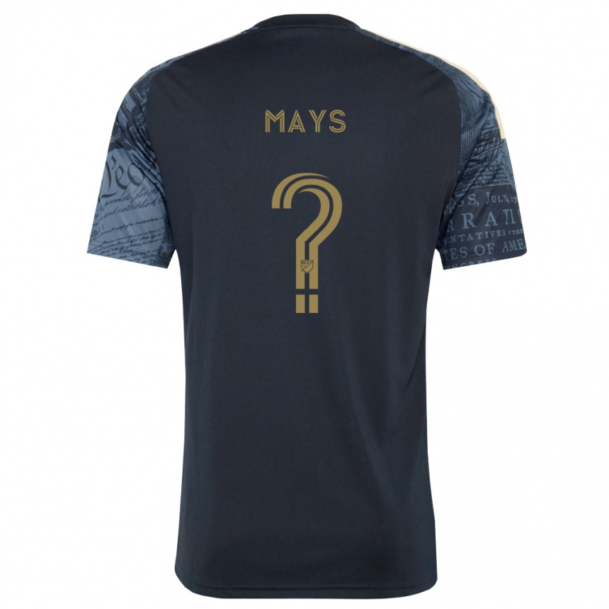 גברים כדורגל Jacob Mays #0 כחול צי חום ג'רזי ביתית 2026/27