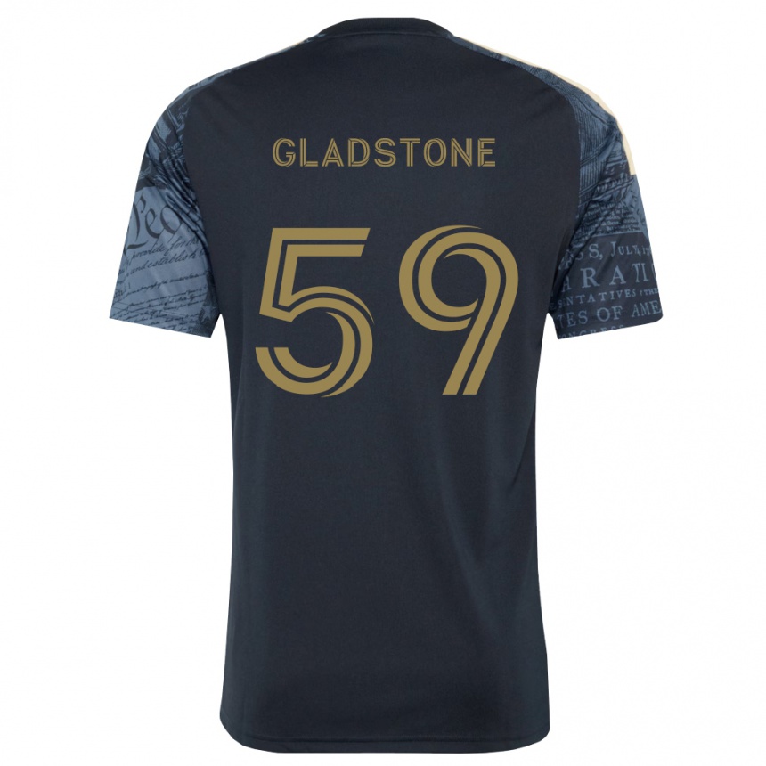 גברים כדורגל Tyler Gladstone #59 כחול צי חום ג'רזי ביתית 2026/27