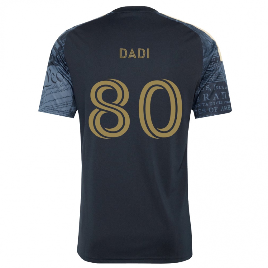 גברים כדורגל Paco Dadi #80 כחול צי חום ג'רזי ביתית 2026/27