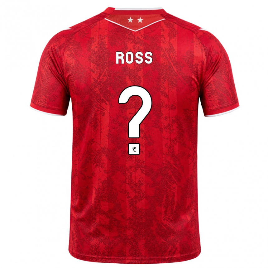 גברים כדורגל Dylan Ross #0 אדום לבן ג'רזי ביתית 2026/27 גברים כדורגל Dylan Ross #0 אדום לבן ג'רזי ביתית 2026/27