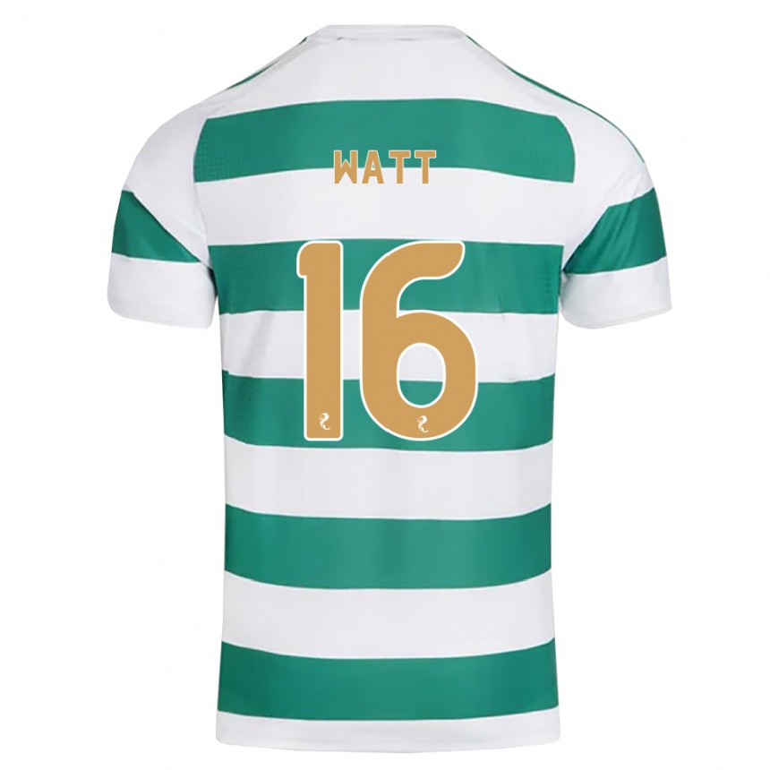 גברים כדורגל Lennon Watt #16 ציאן כהה לבן ג'רזי ביתית 2026/27 גברים כדורגל Lennon Watt #16 ציאן כהה לבן ג'רזי ביתית 2026/27