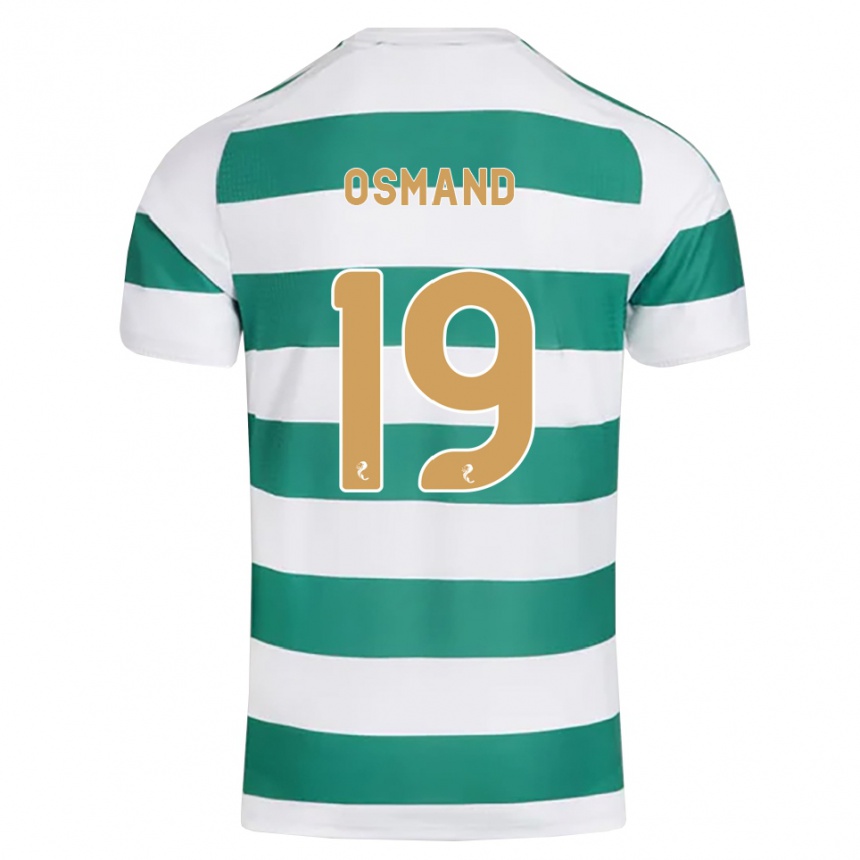 גברים כדורגל Callum Osmand #19 ציאן כהה לבן ג'רזי ביתית 2026/27