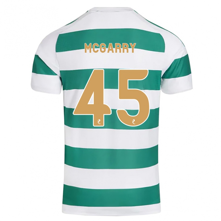 גברים כדורגל Shea Mcgarry #45 ציאן כהה לבן ג'רזי ביתית 2026/27