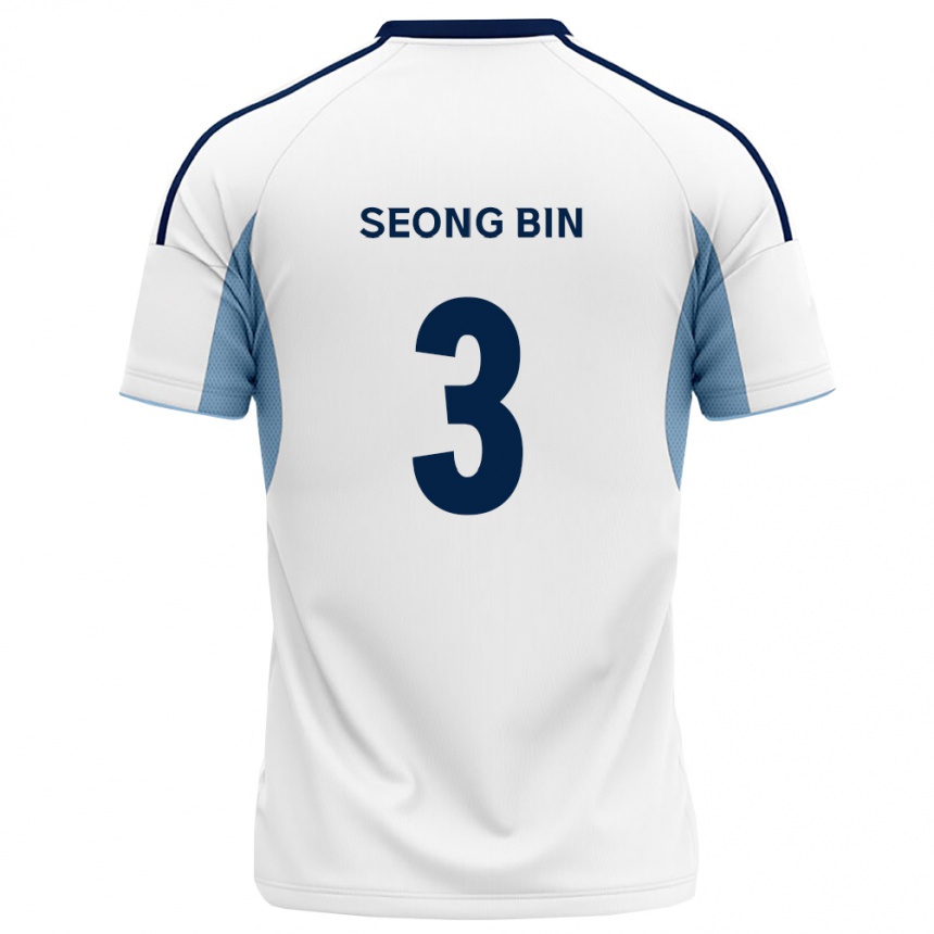 גברים כדורגל Seong-Bin Jung #3 כחול מלכותי לבן הרחק ג'רזי 2026/27