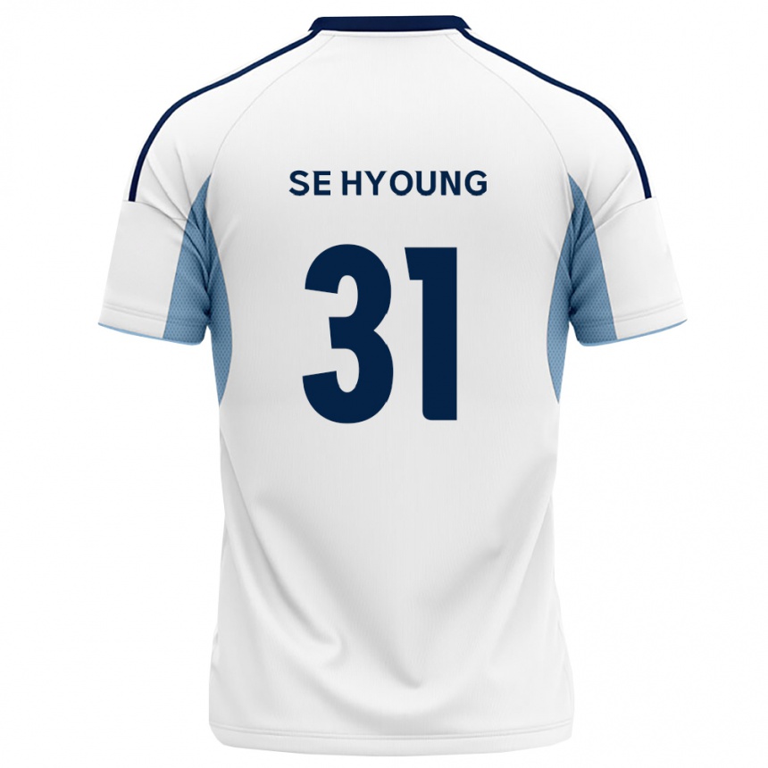 גברים כדורגל Se-Hyoung Kim #31 כחול מלכותי לבן הרחק ג'רזי 2026/27 גברים כדורגל Se-Hyoung Kim #31 כחול מלכותי לבן הרחק ג'רזי 2026/27