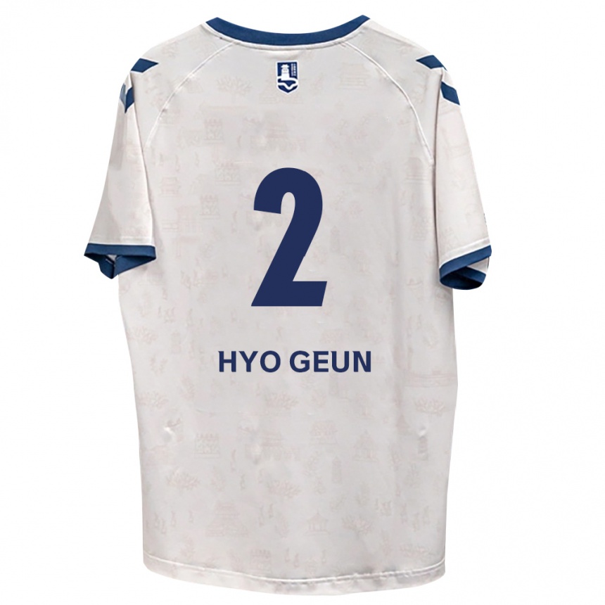 גברים כדורגל Hyo-Geun Park #2 כחול מלכותי לבן הרחק ג'רזי 2026/27