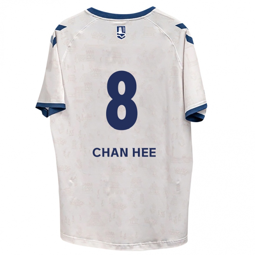 גברים כדורגל Chan-Hee Han #8 כחול מלכותי לבן הרחק ג'רזי 2026/27