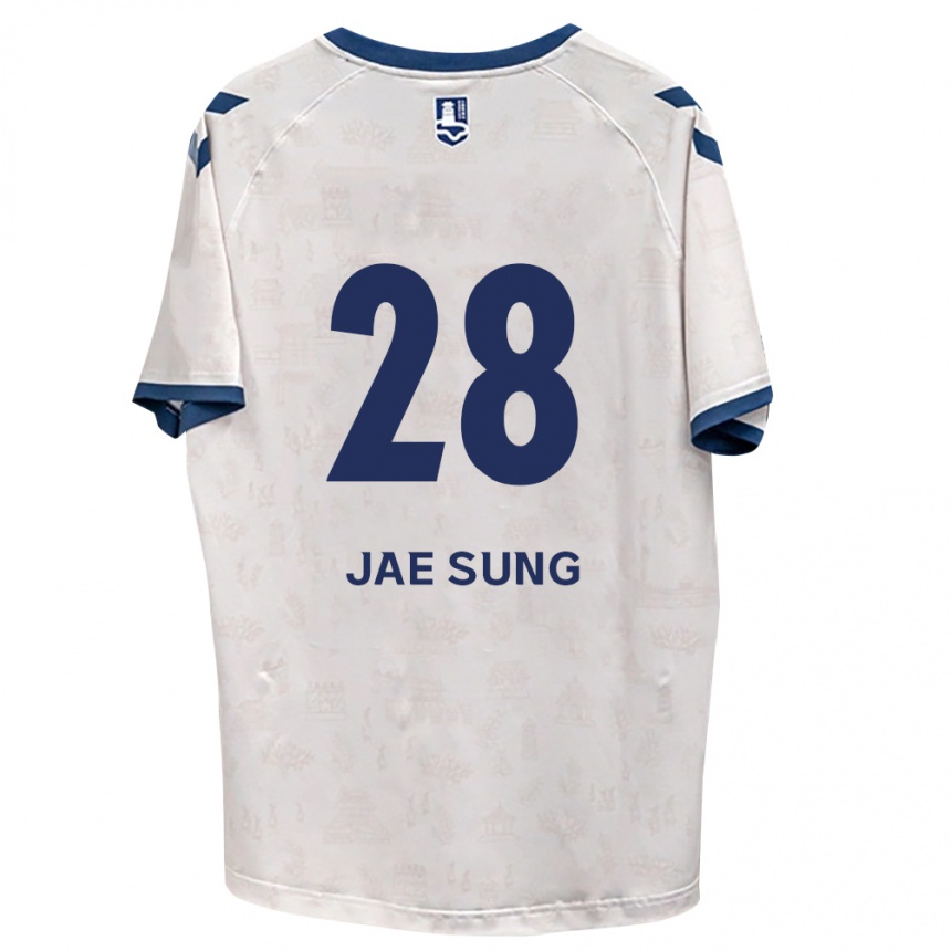 גברים כדורגל Jae-Sung Kim #28 כחול מלכותי לבן הרחק ג'רזי 2026/27