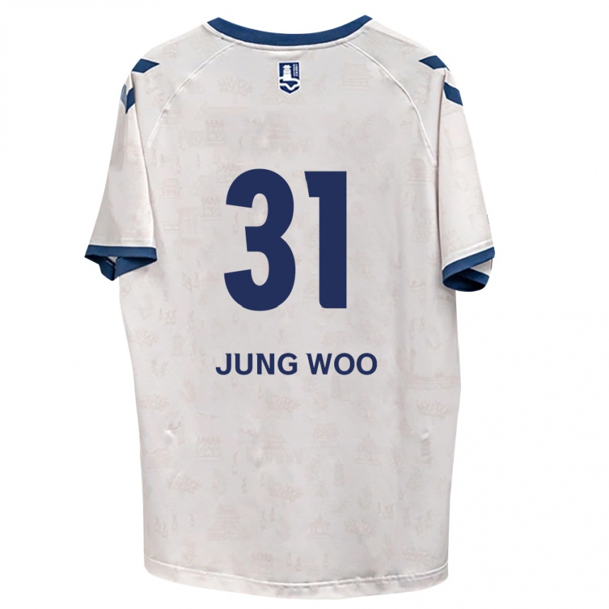 גברים כדורגל Jung-Woo Moon #31 כחול מלכותי לבן הרחק ג'רזי 2026/27