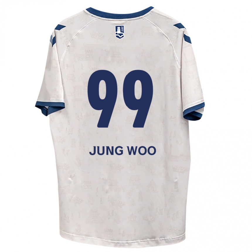 גברים כדורגל Jung-Woo Ha #99 כחול מלכותי לבן הרחק ג'רזי 2026/27