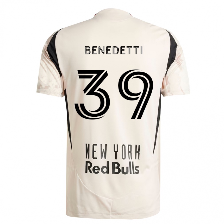 גברים כדורגל Nehuén Benedetti #39 לבן מחוץ לאדום שחור הרחק ג'רזי 2026/27