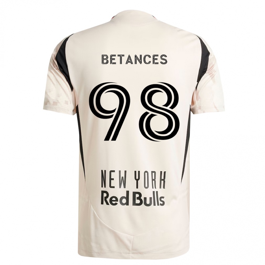 גברים כדורגל Aidan Betances #98 לבן מחוץ לאדום שחור הרחק ג'רזי 2026/27