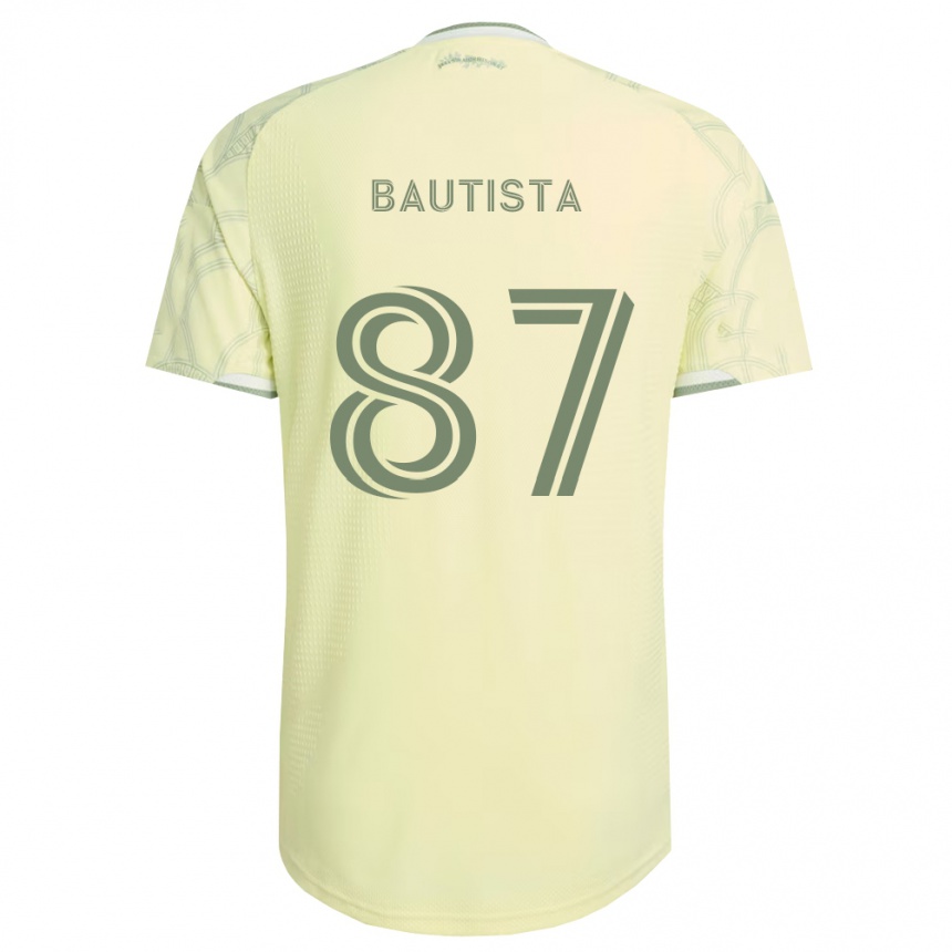 גברים כדורגל Ricardo Bautista #87 בז' לבן הרחק ג'רזי 2026/27