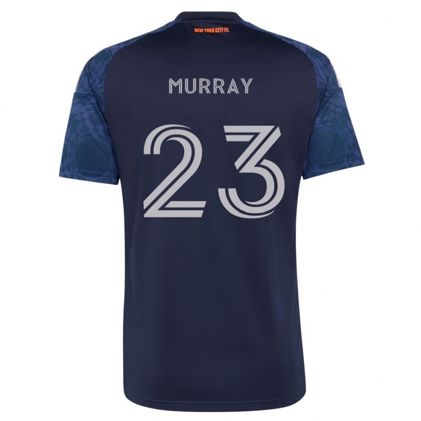 גברים כדורגל Max Murray #23 כחול עמוק לבן הרחק ג'רזי 2026/27