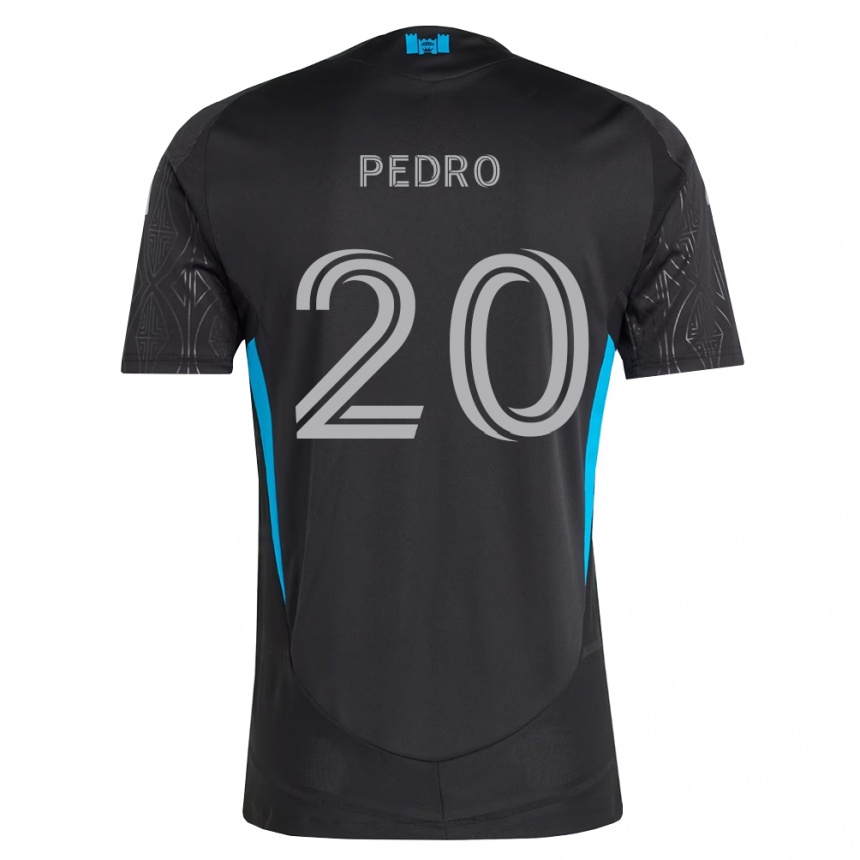 גברים כדורגל João Pedro #20 שחור לבן כחול שמיים הרחק ג'רזי 2026/27 גברים כדורגל João Pedro #20 שחור לבן כחול שמיים הרחק ג'רזי 2026/27