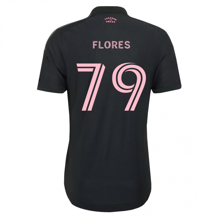 גברים כדורגל Alejandro Flores #79 ורוד שחור לבן הרחק ג'רזי 2026/27 גברים כדורגל Alejandro Flores #79 ורוד שחור לבן הרחק ג'רזי 2026/27