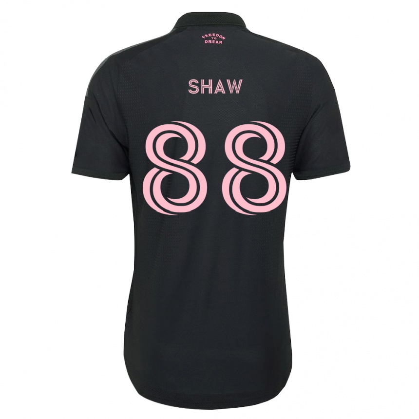 גברים כדורגל Alexander Shaw #88 ורוד שחור לבן הרחק ג'רזי 2026/27 גברים כדורגל Alexander Shaw #88 ורוד שחור לבן הרחק ג'רזי 2026/27