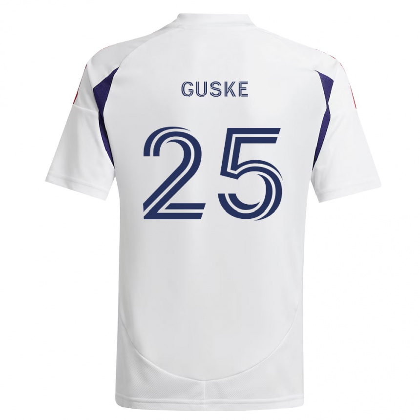 גברים כדורגל Colin Guske #25 כחול מלכותי אדום חום הרחק ג'רזי 2026/27