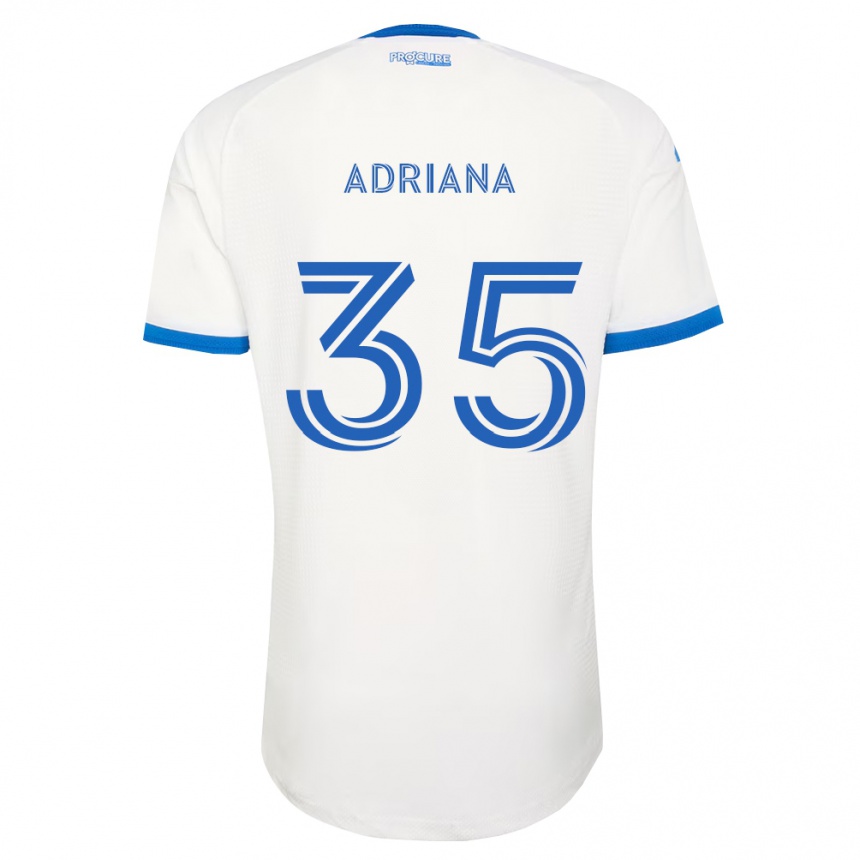 גברים כדורגל Teoli Adriana #35 כחול שמיים לבן הרחק ג'רזי 2026/27