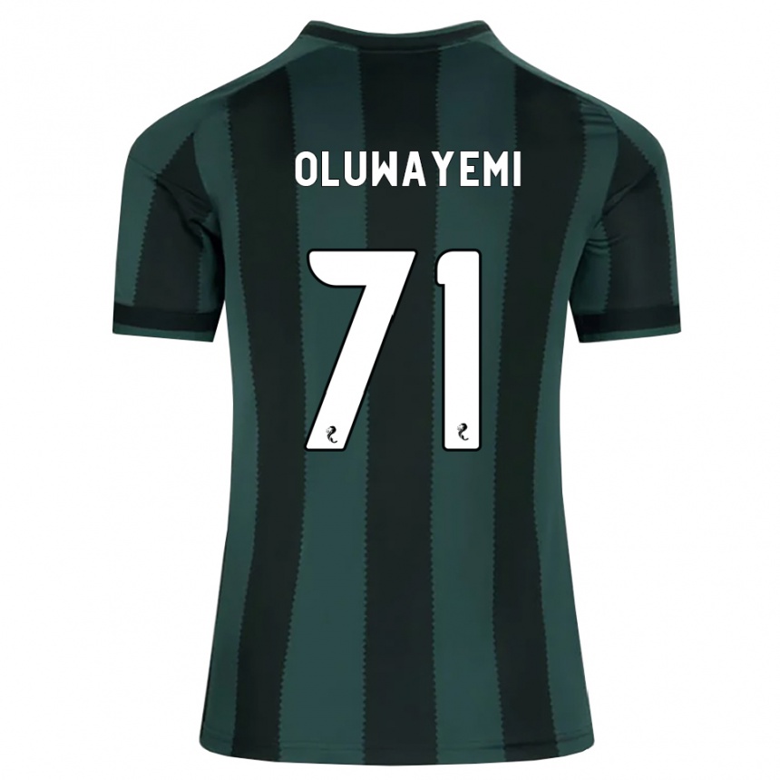 גברים כדורגל Tobi Oluwayemi #71 אפור דהוי שחור הרחק ג'רזי 2026/27