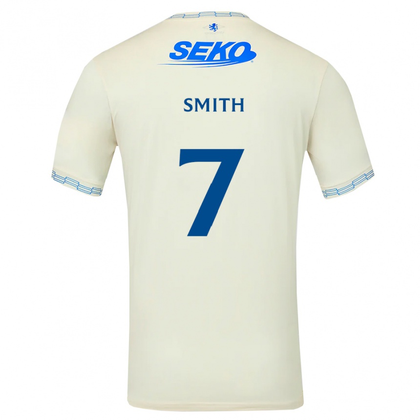גברים כדורגל Alexander Smith #7 כחול שמיים עמוק לבן הרחק ג'רזי 2026/27 גברים כדורגל Alexander Smith #7 כחול שמיים עמוק לבן הרחק ג'רזי 2026/27