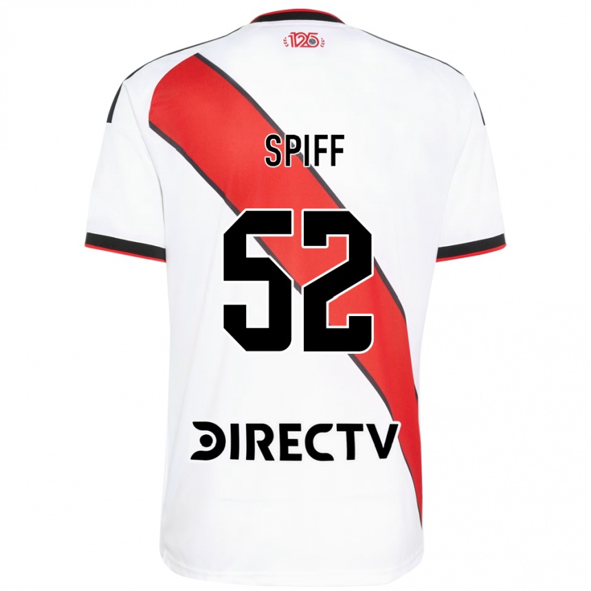 נשים כדורגל Jonathan Spiff #52 אדום שחור לבן ג'רזי ביתית 2026/27