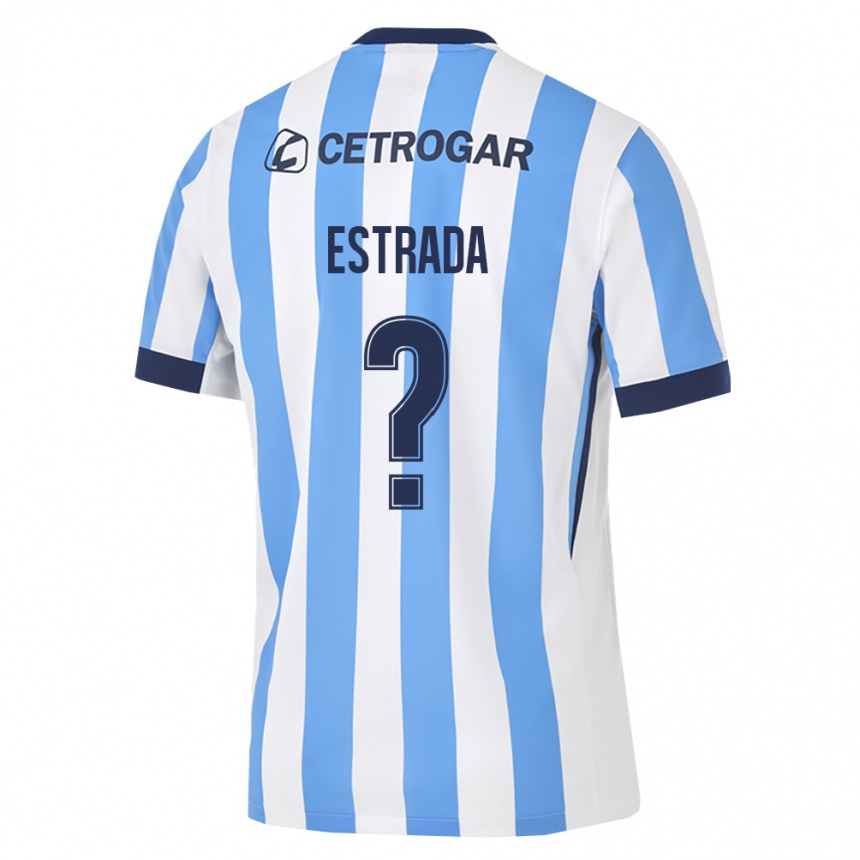 נשים כדורגל Lucio Estrada #0 כחול בהיר לבן שחור ג'רזי ביתית 2026/27 נשים כדורגל Lucio Estrada #0 כחול בהיר לבן שחור ג'רזי ביתית 2026/27