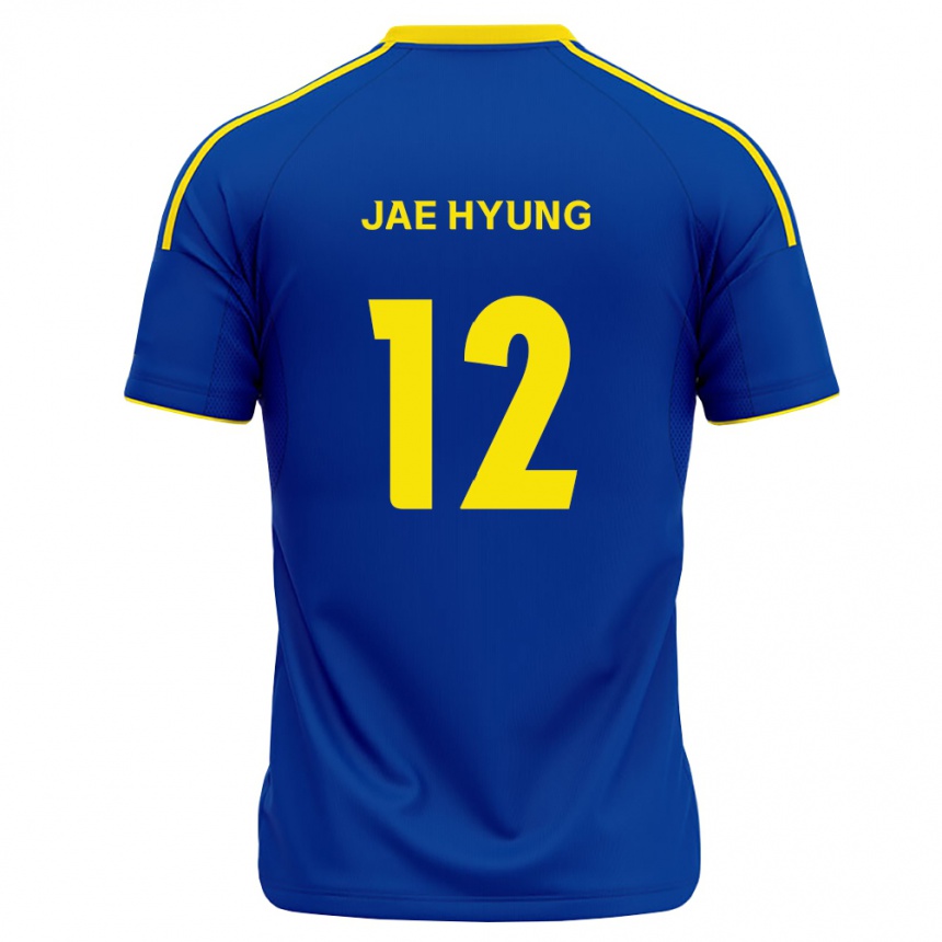 נשים כדורגל Jae-Hyung Lee #12 כחול מלכותי צהוב ג'רזי ביתית 2026/27