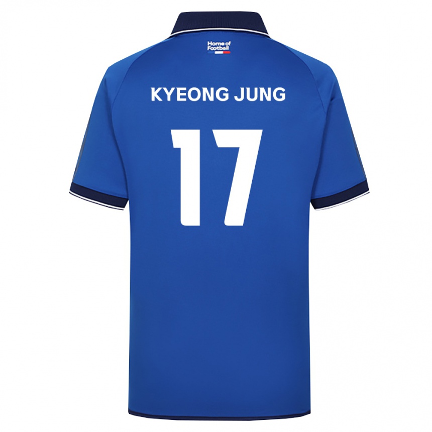 נשים כדורגל Kyeong-Jung Kim #17 כחול מלכותי לבן אדום ג'רזי ביתית 2026/27