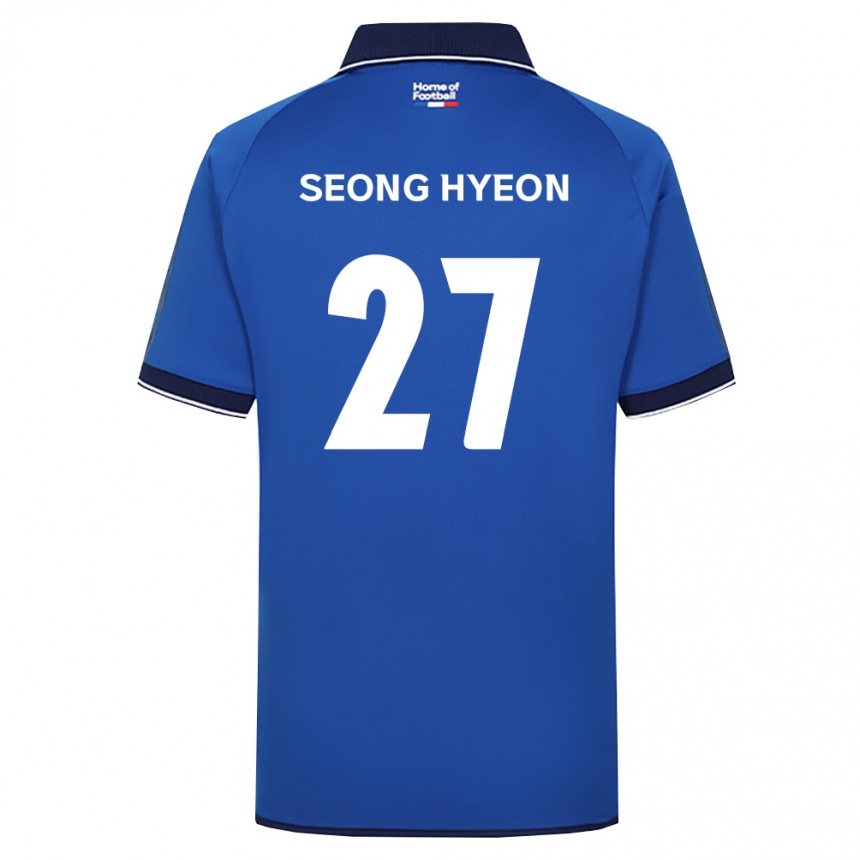 נשים כדורגל Seong-Hyeon Lim #27 כחול מלכותי לבן אדום ג'רזי ביתית 2026/27