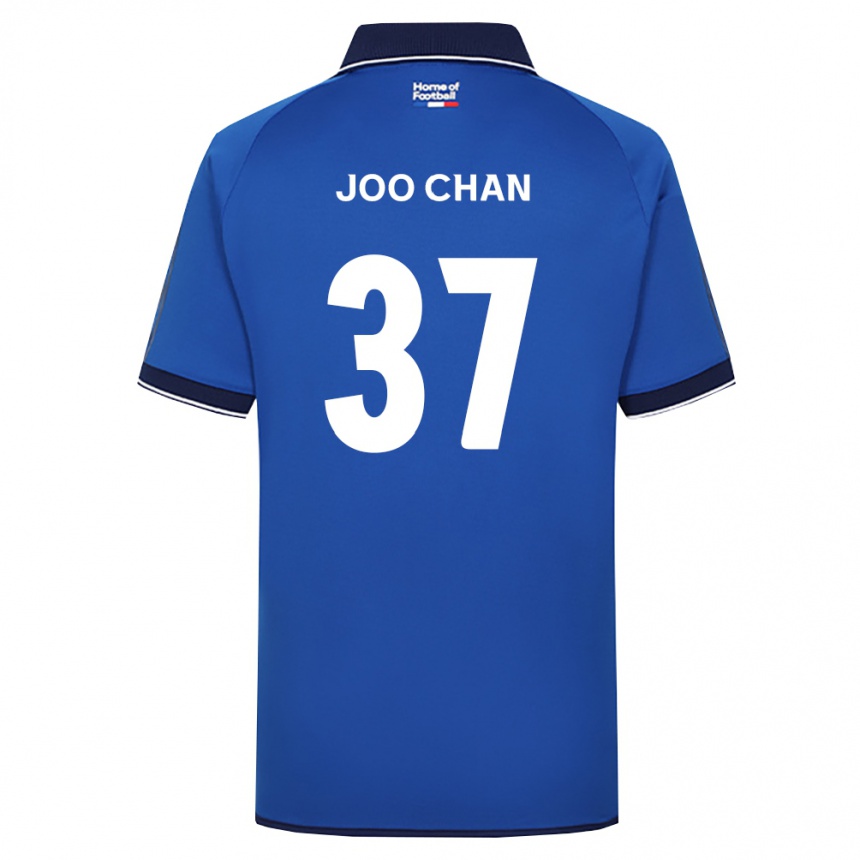 נשים כדורגל Joo-Chan Kim #37 כחול מלכותי לבן אדום ג'רזי ביתית 2026/27