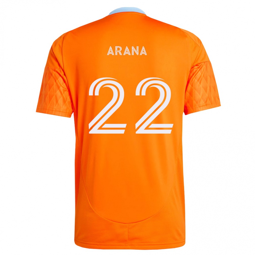 נשים כדורגל Matthew Arana #22 כתום לבן ג'רזי ביתית 2026/27