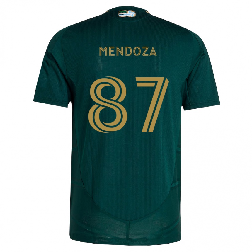 נשים כדורגל Christian Mendoza #87 ירוק כהה חום ג'רזי ביתית 2026/27