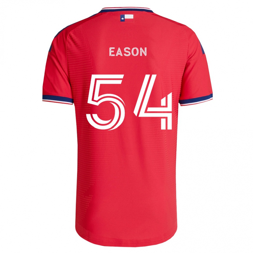 נשים כדורגל Jordyn Eason #54 אדום כחול לבן ג'רזי ביתית 2026/27