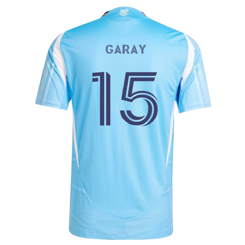 נשים כדורגל Ethan Garay #15 כחול שמיים לבן ג'רזי ביתית 2026/27