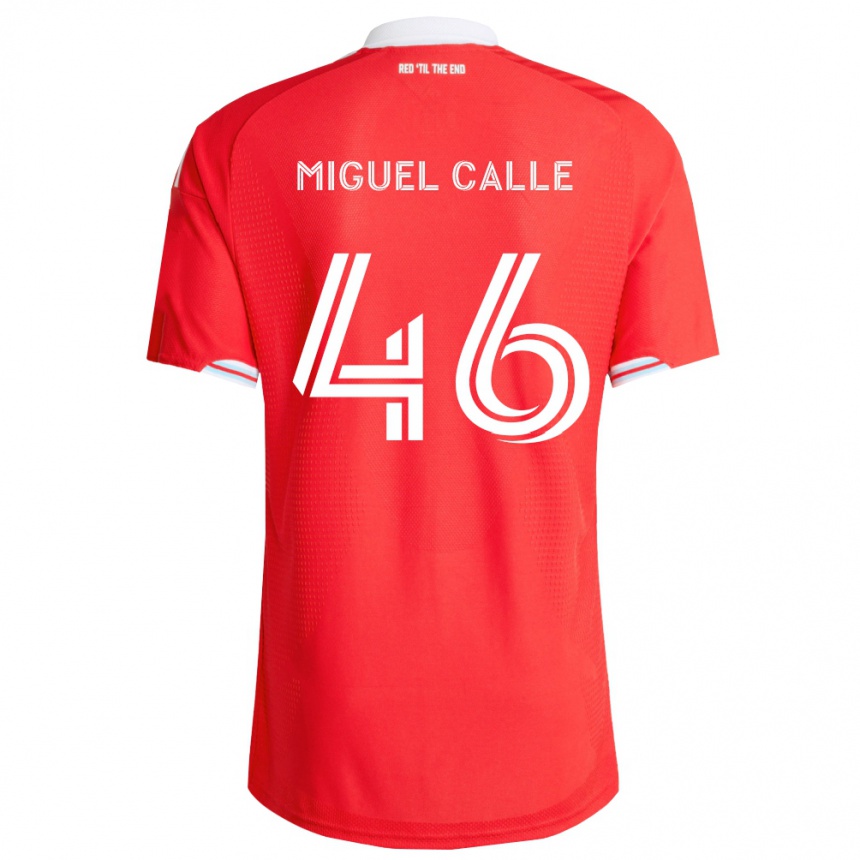 נשים כדורגל Juan Miguel Calle #46 אדום כחול עמוק לבן ג'רזי ביתית 2026/27 נשים כדורגל Juan Miguel Calle #46 אדום כחול עמוק לבן ג'רזי ביתית 2026/27