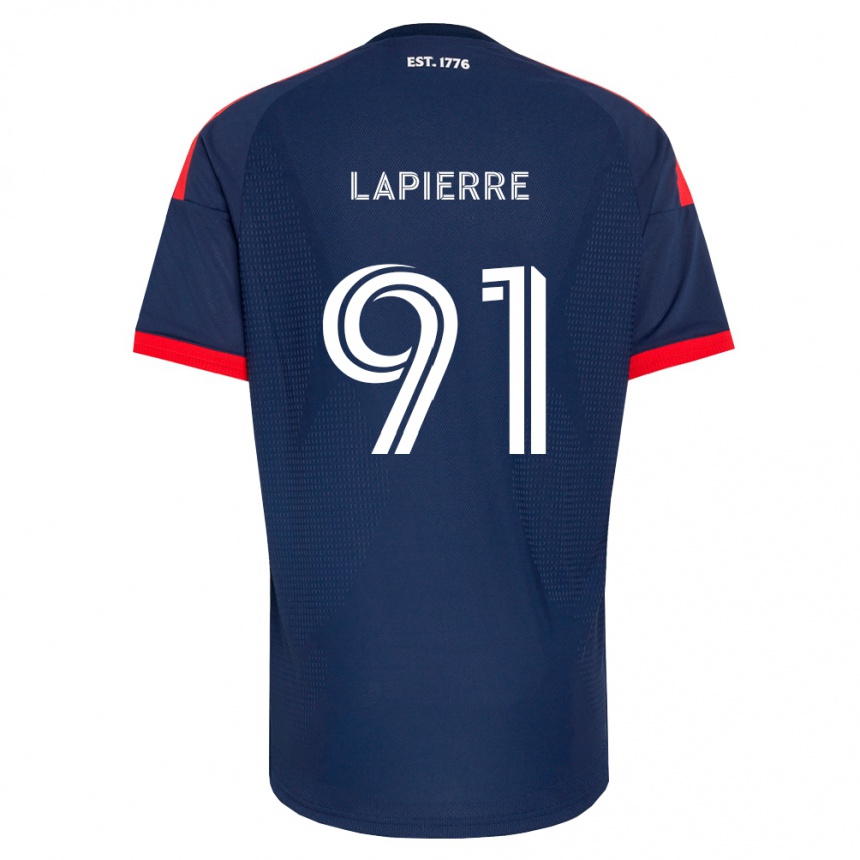 נשים כדורגל Zach Lapierre #91 כחול מלכותי אדום לבן ג'רזי ביתית 2026/27
