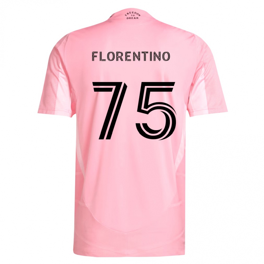 נשים כדורגל Gabriel Florentino #75 ורוד שחור ג'רזי ביתית 2026/27
