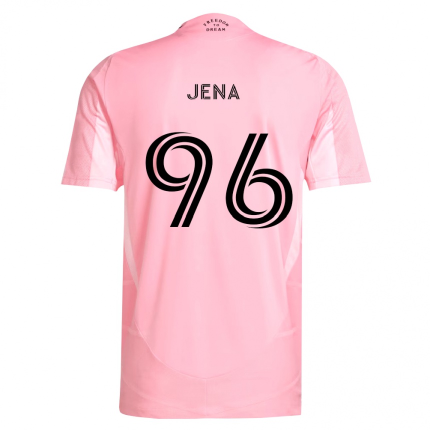 נשים כדורגל Nessim Jena #96 ורוד שחור ג'רזי ביתית 2026/27