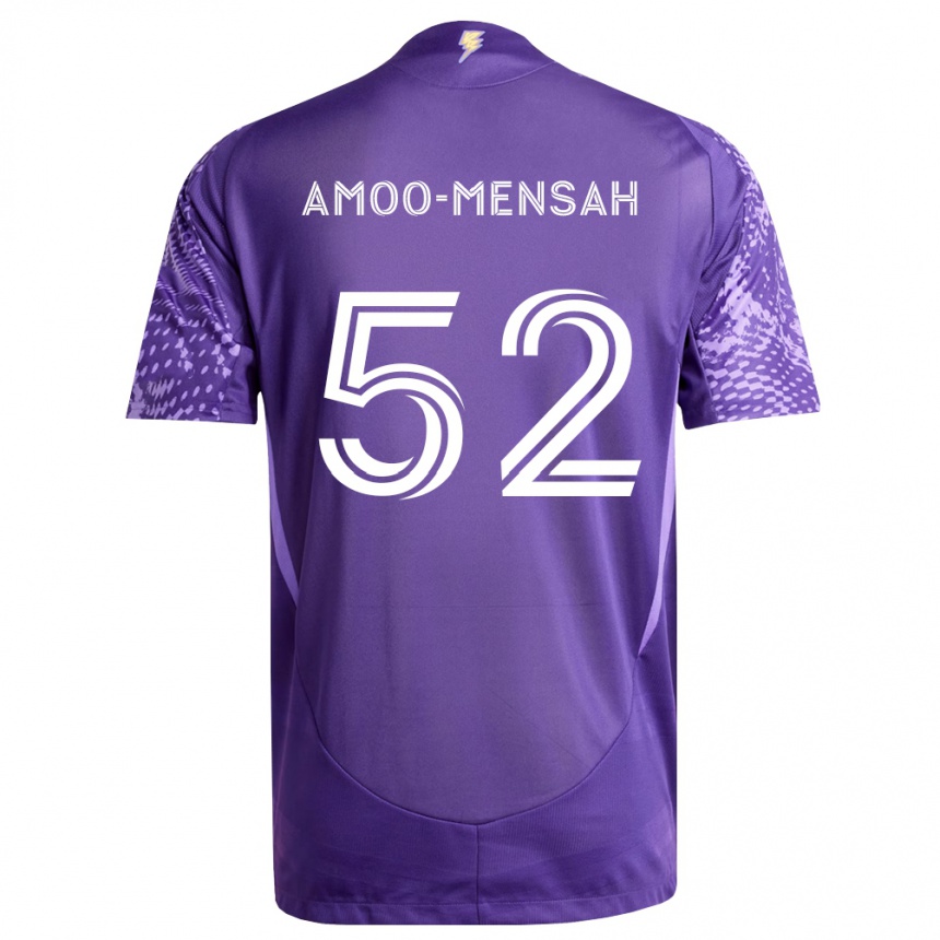 נשים כדורגל Parker Amoo-Mensah #52 סגול לבן ג'רזי ביתית 2026/27