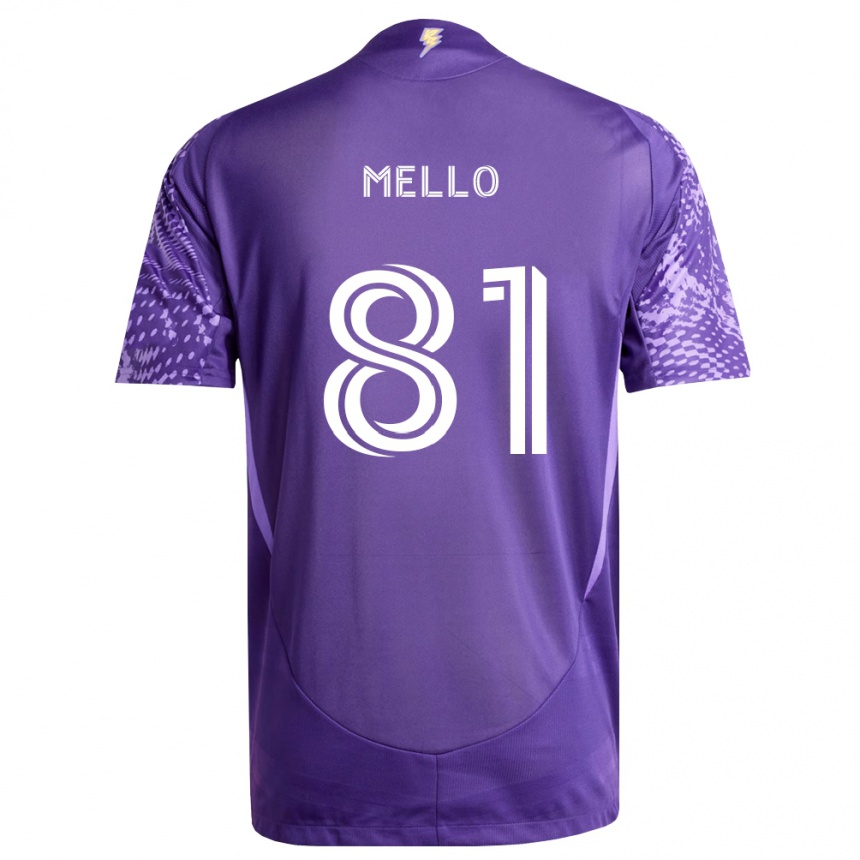 נשים כדורגל Murillo Mello #81 סגול לבן ג'רזי ביתית 2026/27