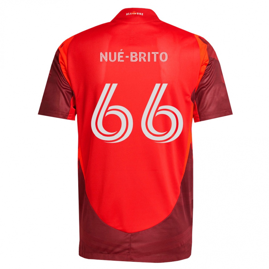 נשים כדורגל Diego Nué-Brito #66 בורדו אדום ג'רזי ביתית 2026/27