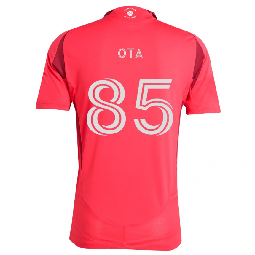 נשים כדורגל Yuichiro Ota #85 מג'נטה לבן ג'רזי ביתית 2026/27