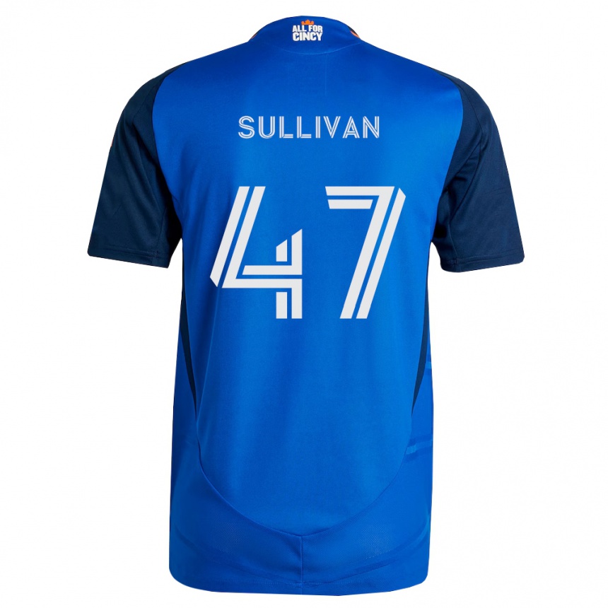 נשים כדורגל Michael Sullivan #47 כחול מלכותי כתום ג'רזי ביתית 2026/27