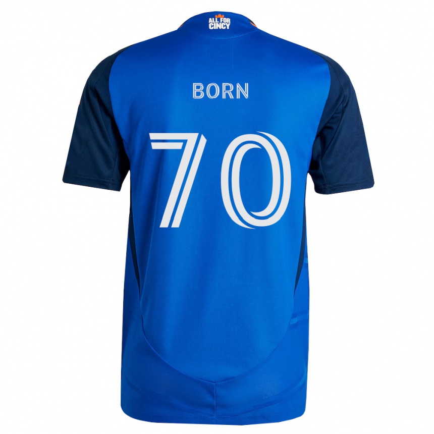 נשים כדורגל Landon Born #70 כחול מלכותי כתום ג'רזי ביתית 2026/27