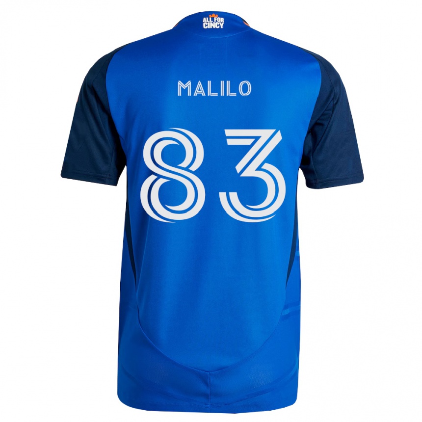נשים כדורגל Chance Malilo #83 כחול מלכותי כתום ג'רזי ביתית 2026/27