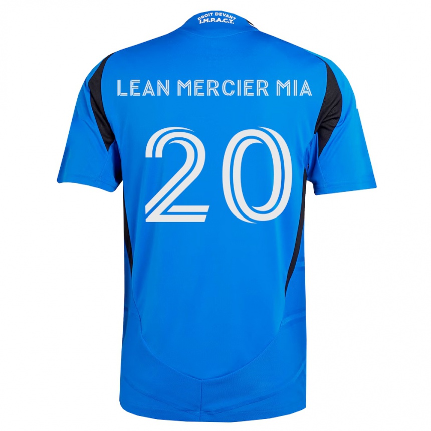 נשים כדורגל Mc Lean Mercier Mia #20 כחול לבן שחור ג'רזי ביתית 2026/27 נשים כדורגל Mc Lean Mercier Mia #20 כחול לבן שחור ג'רזי ביתית 2026/27